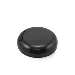 Black 58-400 Dome Cap With Liner | 36 Pack