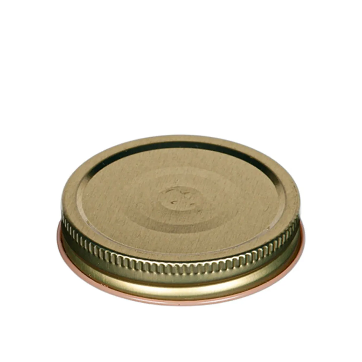 70-450 Gold Metal Button Lid | 12 Pack