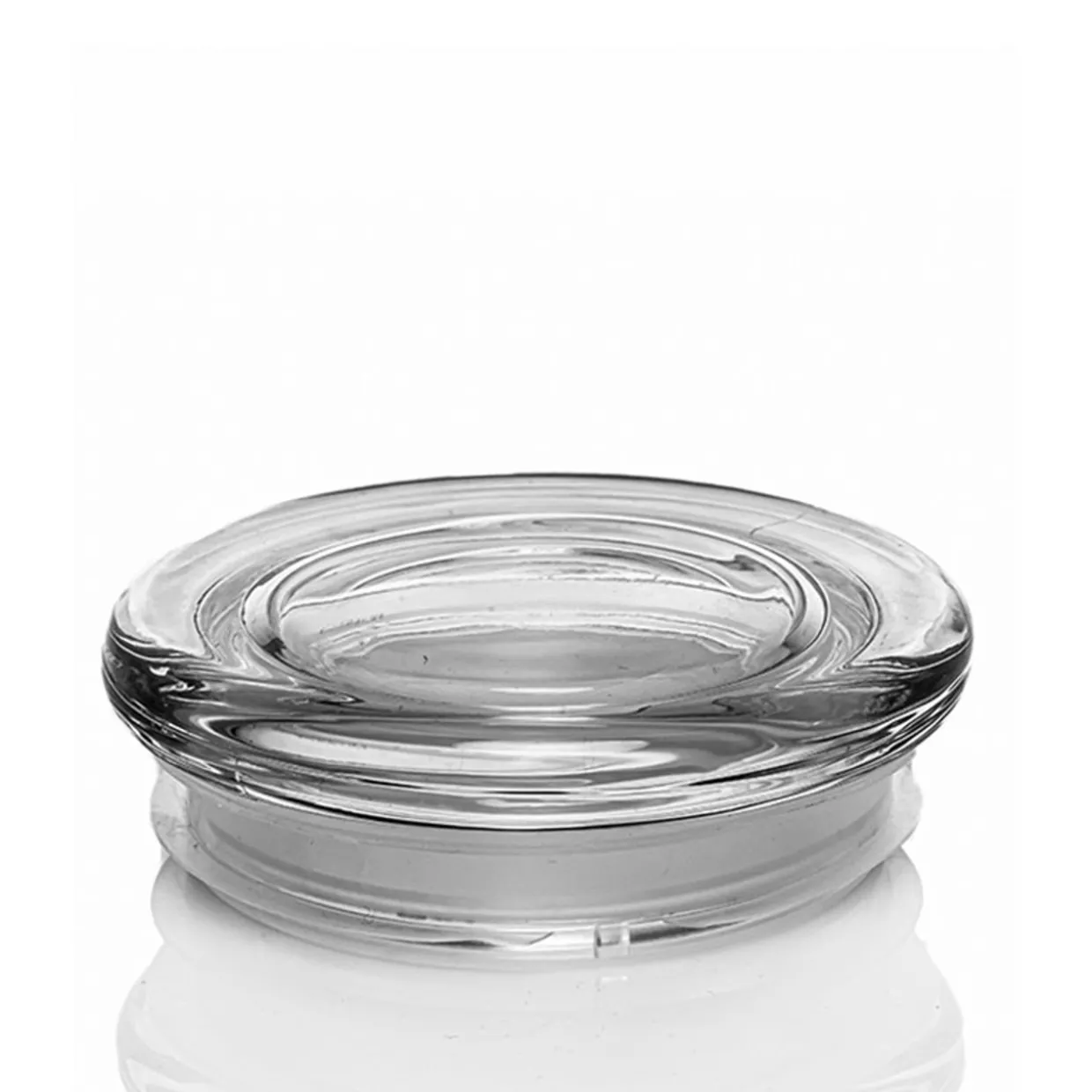 Medium Flat Glass Lid | 12 Pack