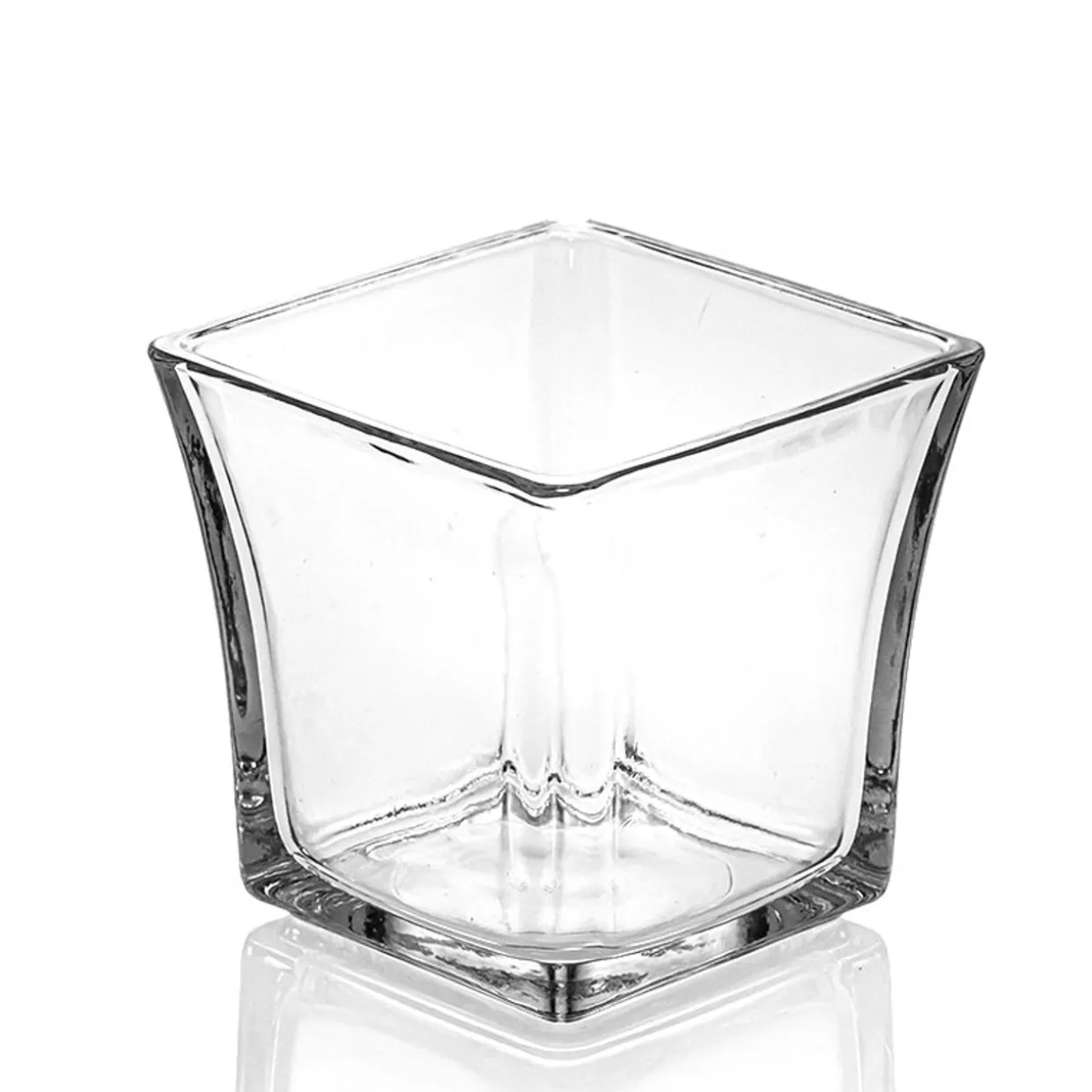 12 Oz. Anchor Flared Square Candle Jar | 6 Pack