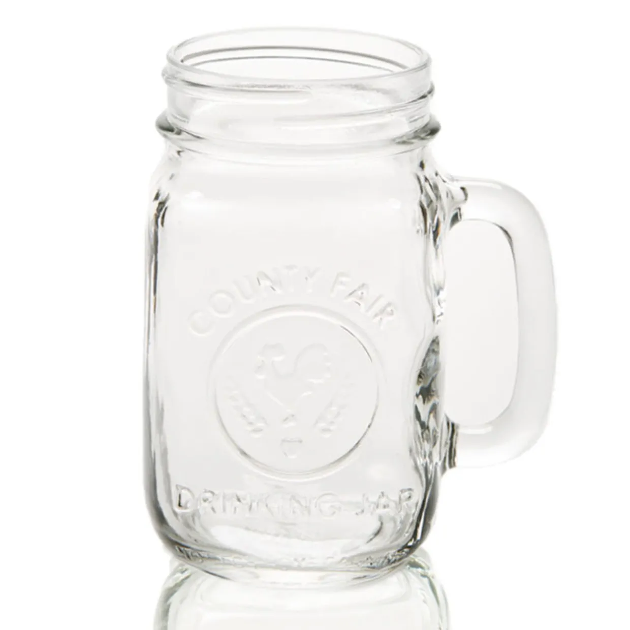 16.5 Oz. Libbey Embossed Drinking Jar | 12 Pack