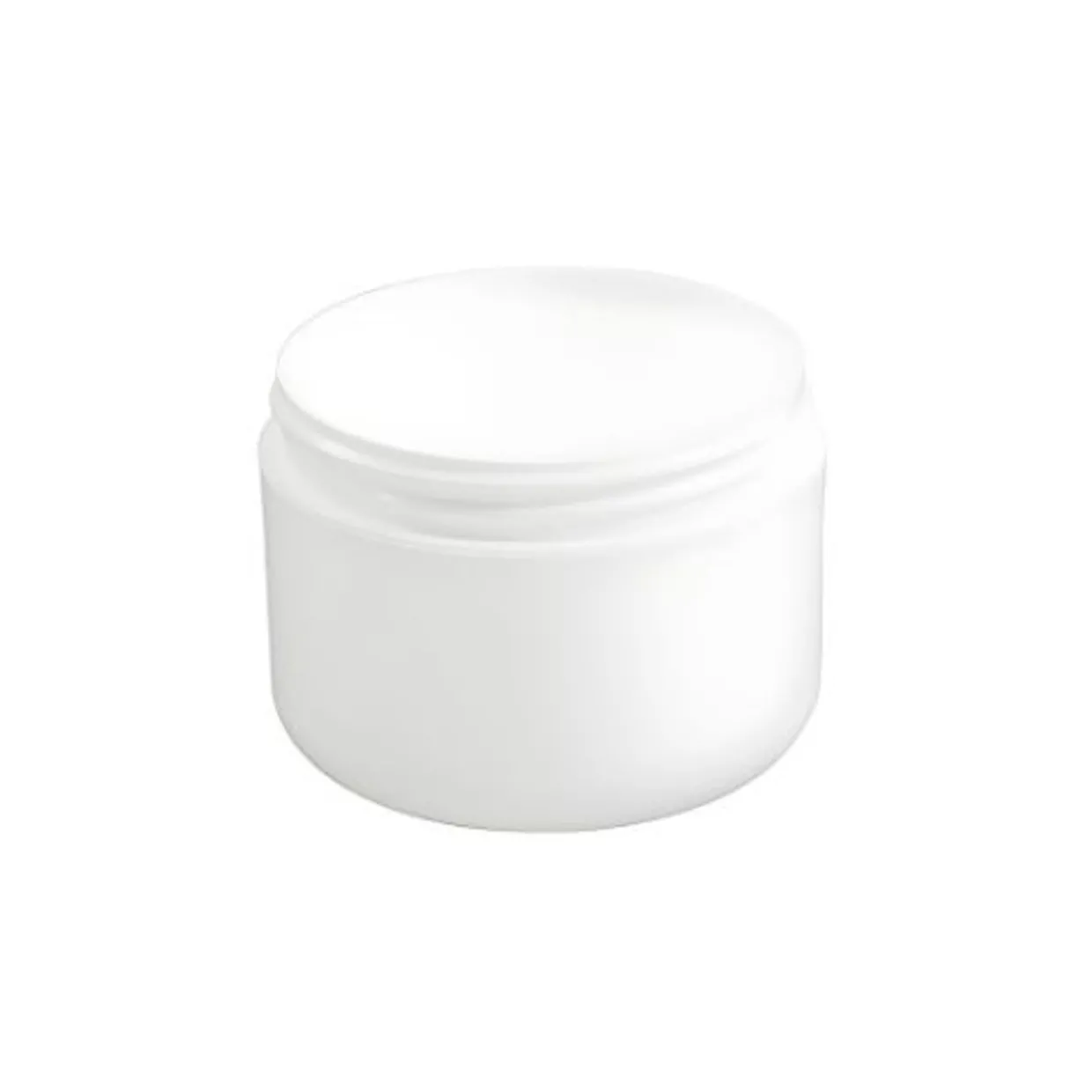8 Oz White Double Wall Jar Round Base 89-400 | 36 Pack