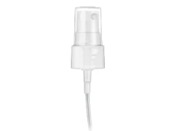 20-410 White Smooth Sided Fine Mist Sprayer With 3-1/8" Dip Tube | 36 Pack