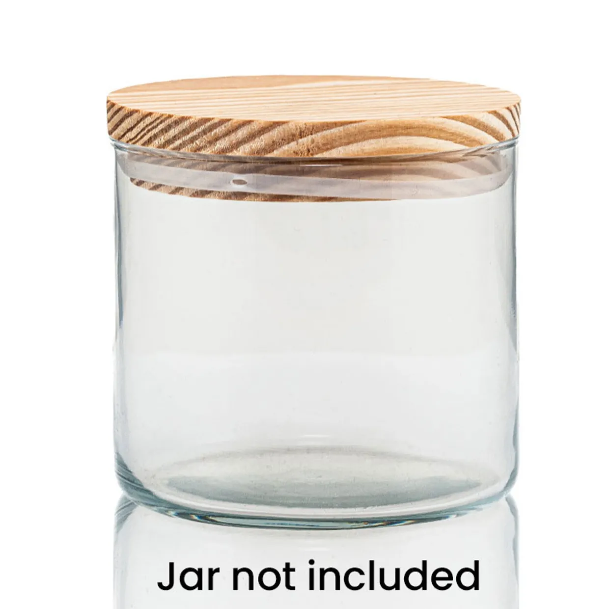 3 Wick Pine Candle Lid 4 Inch | 12 Pack